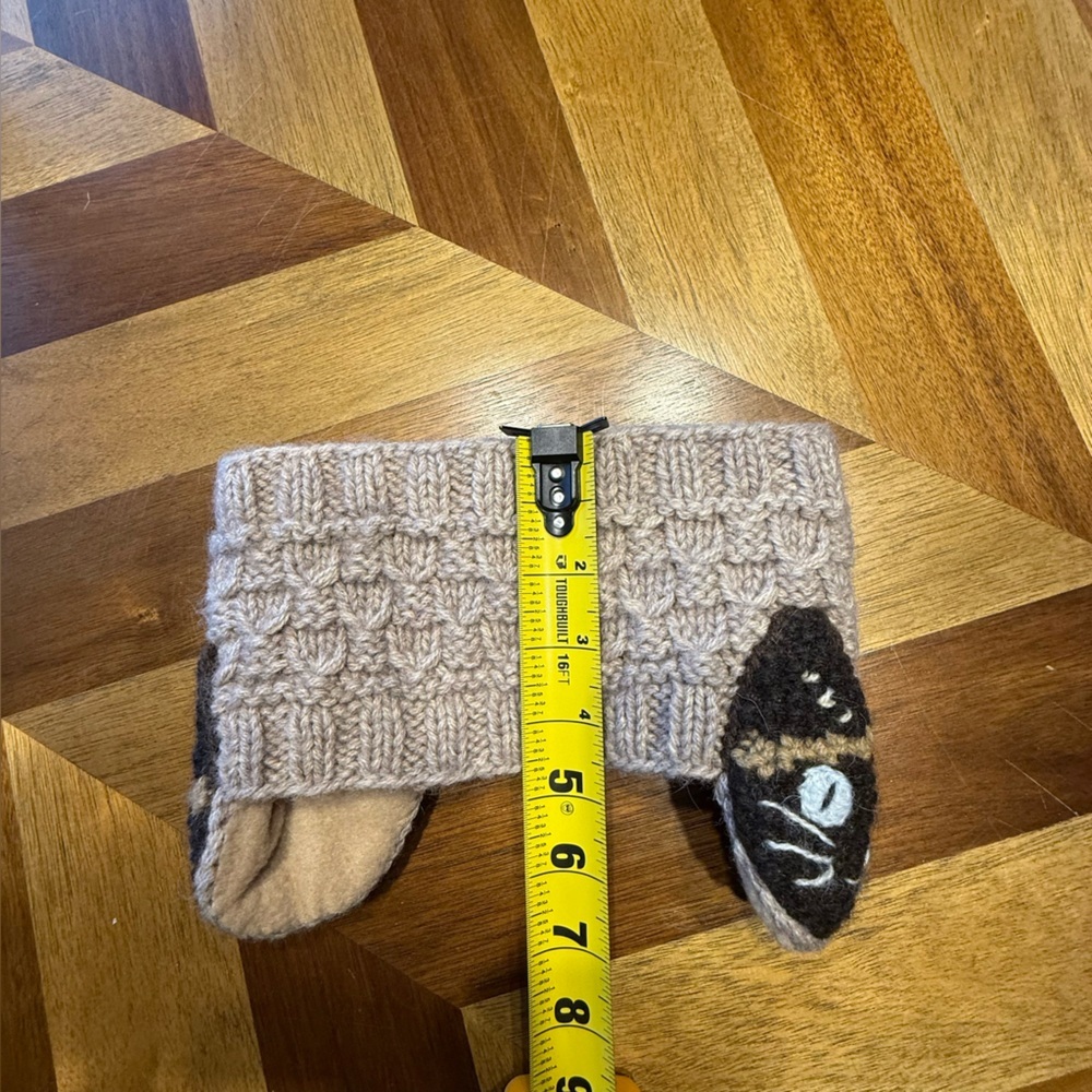 Andes Gifts Knit Cat Ear Warmer alpaca blend head band - Picture 8 of 8